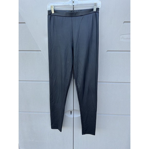 BP Nordstrom Womens Faux Leather Leggings In Black Size Small - Picture 6 of 10
